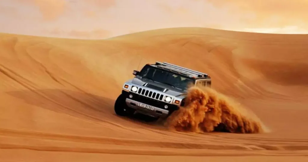 Book Hummer Desert Safari Dubai